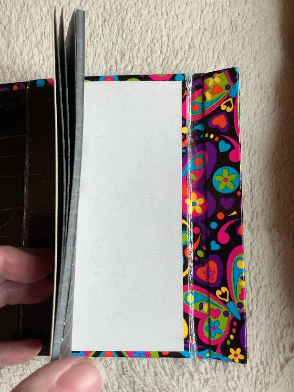 Lisa Frank Butterfly Dream Writers Trifold Organizer Planner